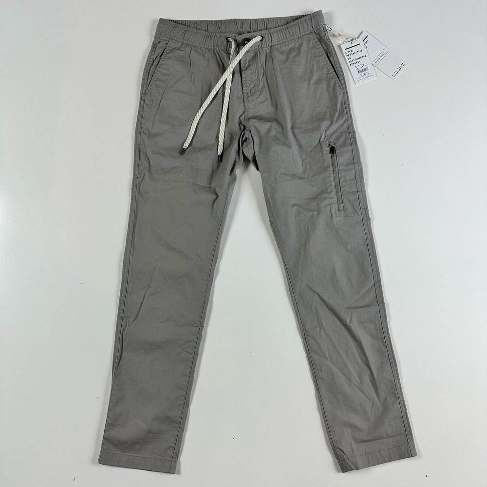 Vuori Women's Ripstop Organic Cotton Hiking Pants Fog Grey Size M